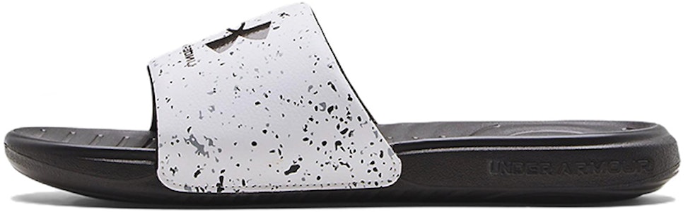 UAアンサー グラフィックスライド (白/グレー) 3024434-106 Buy UAアンサー グラフィックスライド (白/グレー) 3024434-106