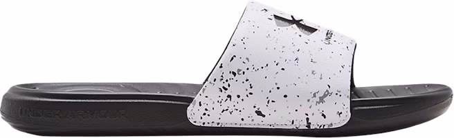 Under Armour Ansa Graphic Slide 'White Jet Grey Speckled' 3024434-106 Under Armour Ansa Graphic Slide 'White Jet Grey Speckled' 3024434-106
