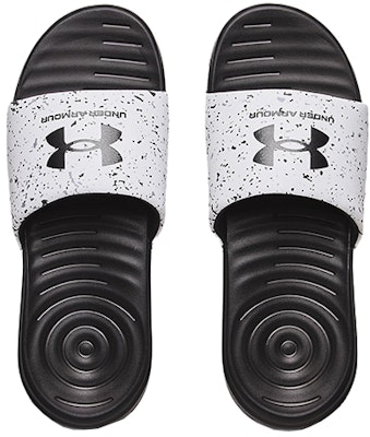 Under Armour Ansa Graphic Slide 'White Jet Grey Speckled' 3024434-106 Shop Under Armour Ansa Graphic Slide 'White Jet Grey Speckled' 3024434-106