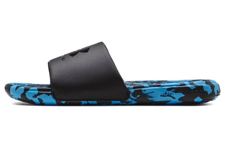 Under Armour Ansa Regrind Slide 'Black Radar Blue Camo' 3024796-001
