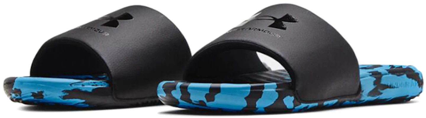 Under Armour Ansa Regrind Slide ''Noir Camo Bleu Radar'' 3024796-001 Lookbook Under Armour Ansa Regrind Slide ''Noir Camo Bleu Radar'' 3024796-001