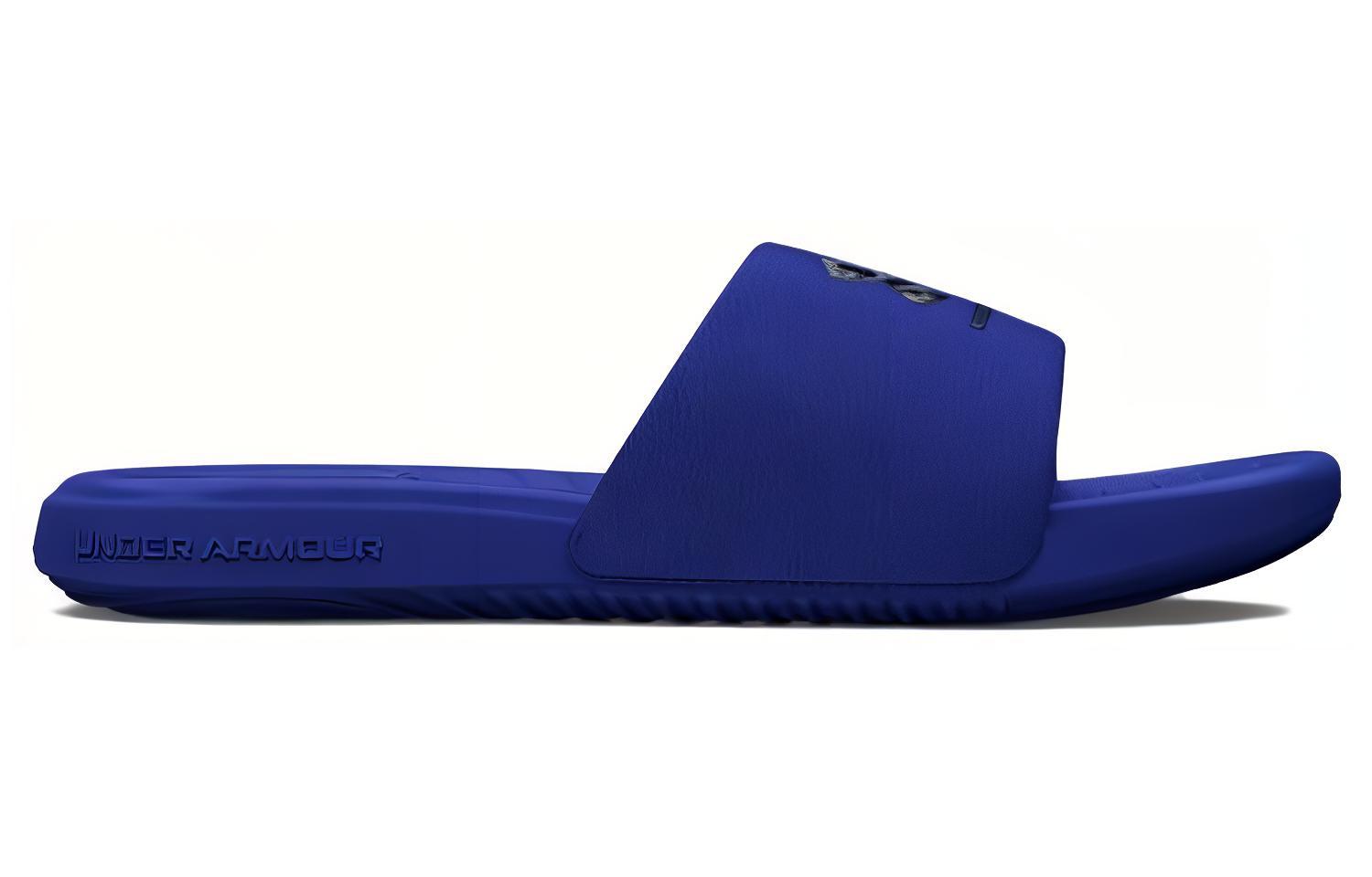 Order Under Armour Ansa Slide 'Kenyamanan Biru Tua' 3024435-406