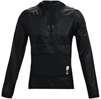 Under Armour Anywhere Anorak Half-Zip Running Jacket Black 1361500-001 Under Armour Anywhere Anorak Half-Zip Running Jacket Black 1361500-001