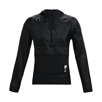 Under Armour Anywhere Anorak Half-Zip Running Jacket Black 1361500-001