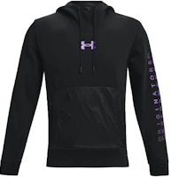 Under Armour Apollo Sportstyle Printed Black Purple Hoodie 1360730-002 Under Armour Apollo Sportstyle Printed Black Purple Hoodie 1360730-002