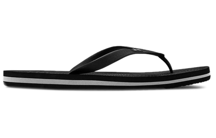 Lookbook Sandal Under Armour Atlantic Dune 'Hitam Abu-abu' 3022705-001