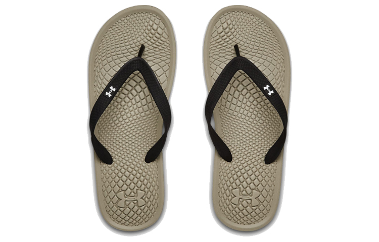 Shop Under Armour Atlantic Dune Slippers Brown 3022705-200