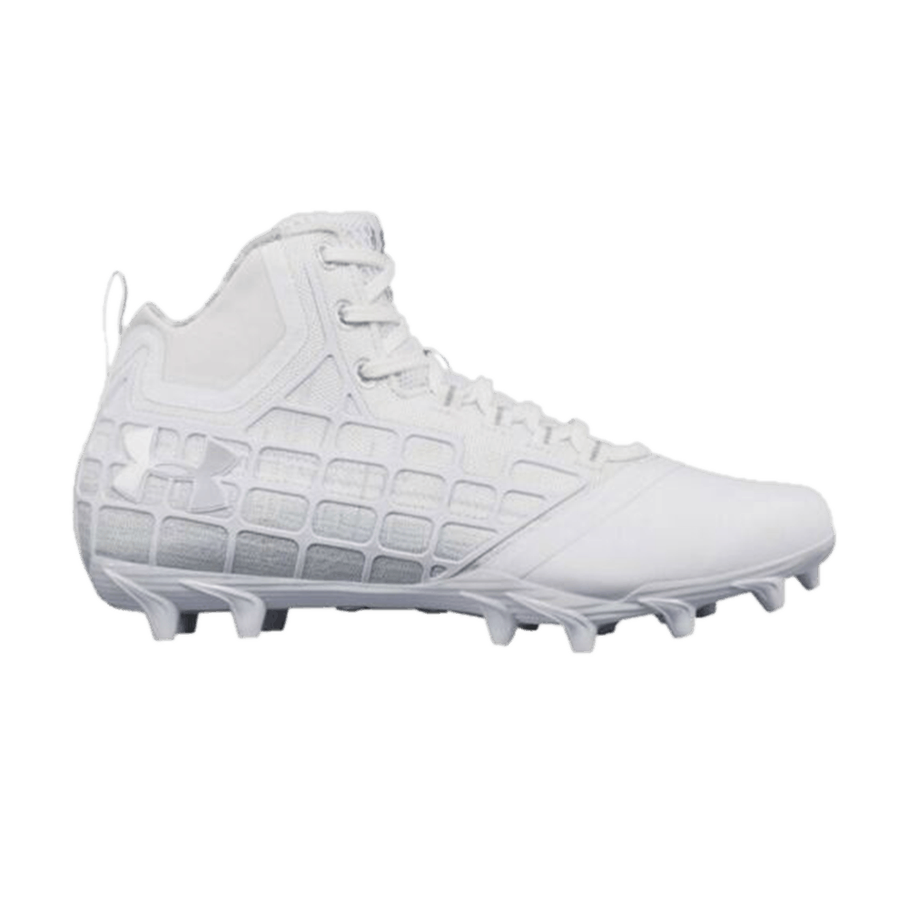 Under Armour Banshee Mid MC 'White Metallic Silver' 1297351-100