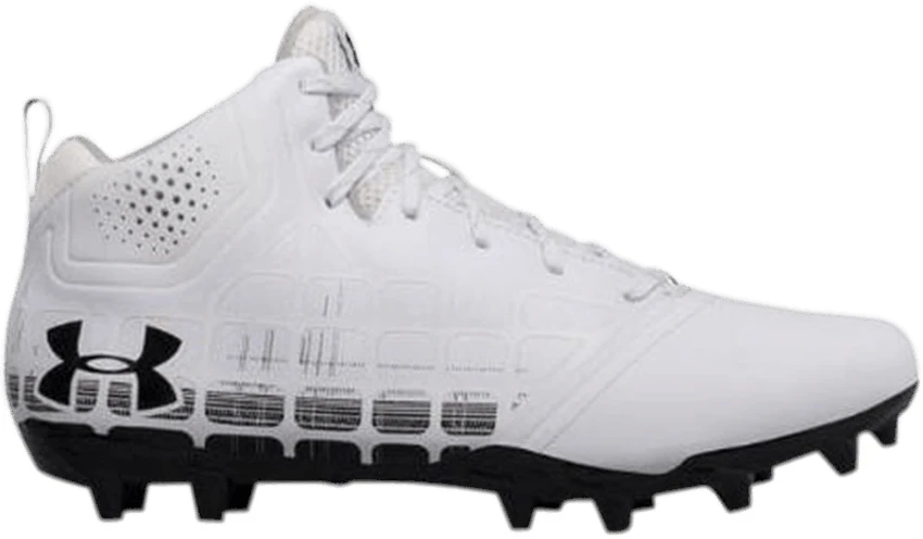 Under Armour Banshee Ripshot Mid MC White Black 1297352 101