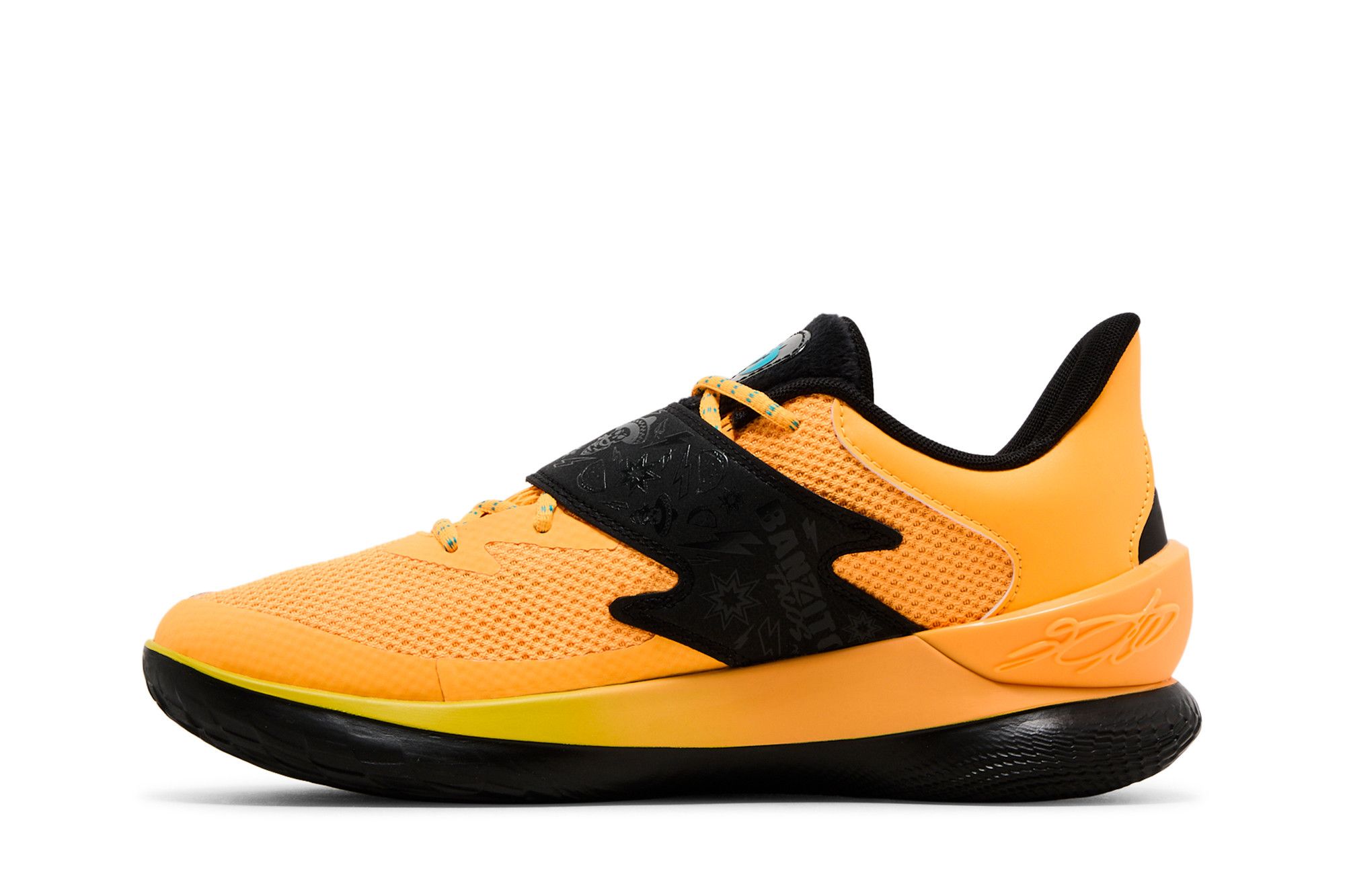 Lookbook アンダーアーマー バンジトのタコス x カリー フォックス1 'ノヴァオレンジ' 3028805-803