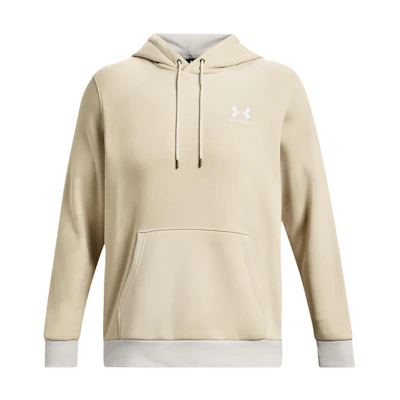 Under Armour Beige Loose Fit Hoodie with Drawstring 1381214-289