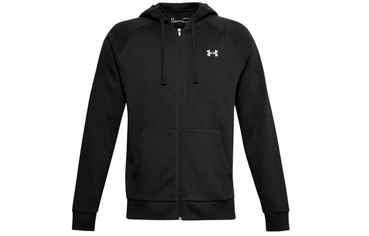 Under Armour Black Casual Sport Hoodie Long Sleeve Jacket 1357106-001