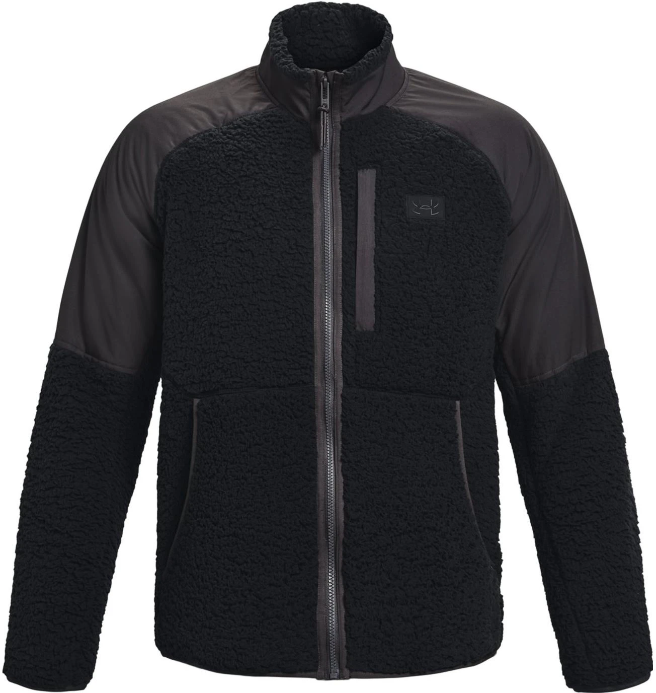 under-armour-black-colorblock-zip-pullover-jacket-1373655-001