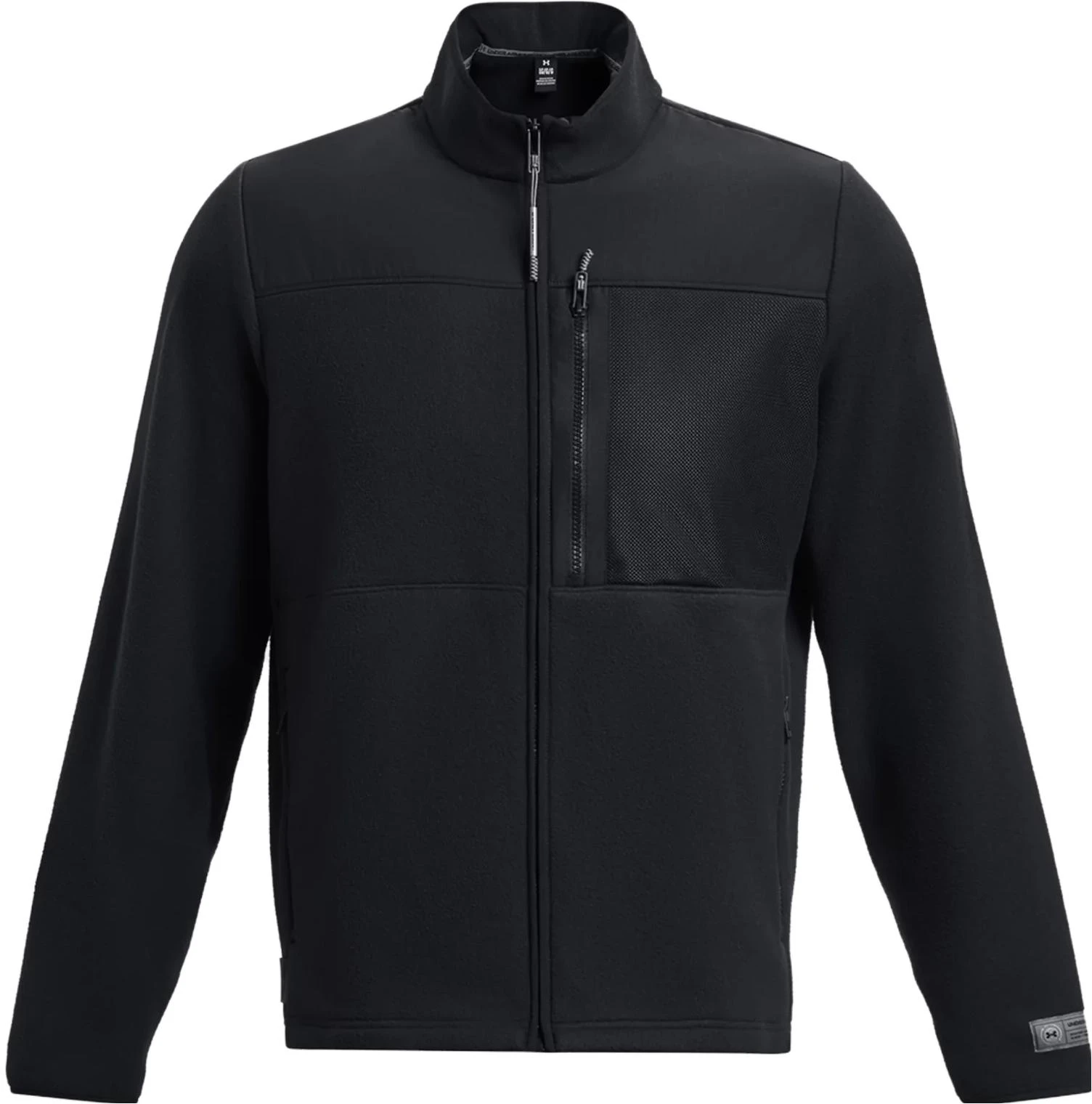 under-armour-black-half-zip-pullover-jacket-1379916-001