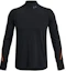 Buy Under Armour Black Half-Zip Pullover Sweatshirt with Logo Print 1365662-002