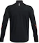 Lookbook Under Armour Black Half-Zip Pullover Sweatshirt with Logo Print 1365662-002