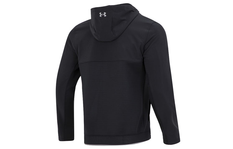 Lookbook Under Armour Black Hooded Casual Thermal Jacket 1373412-001