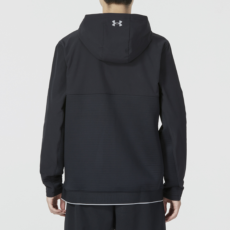 Details for Under Armour Black Hooded Casual Thermal Jacket 1373412-001