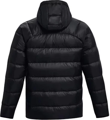 Under Armour 黑色連帽羽絨外套 印花logo 1385837-001 Lookbook Under Armour 黑色連帽羽絨外套 印花logo 1385837-001