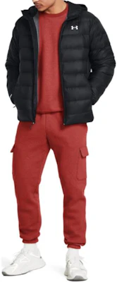 Under Armour 黑色連帽羽絨外套 印花logo 1385837-001 Purchase Under Armour 黑色連帽羽絨外套 印花logo 1385837-001