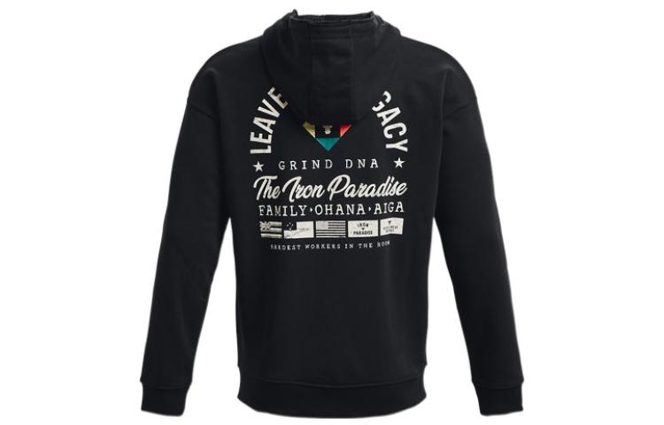 Under Armour Black Letter Graphic Printed Zip Hoodie 1377436-001