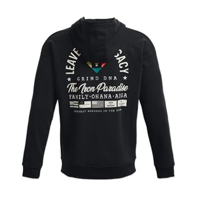 Under Armour Black Letter Graphic Printed Zip Hoodie 1377436-001
