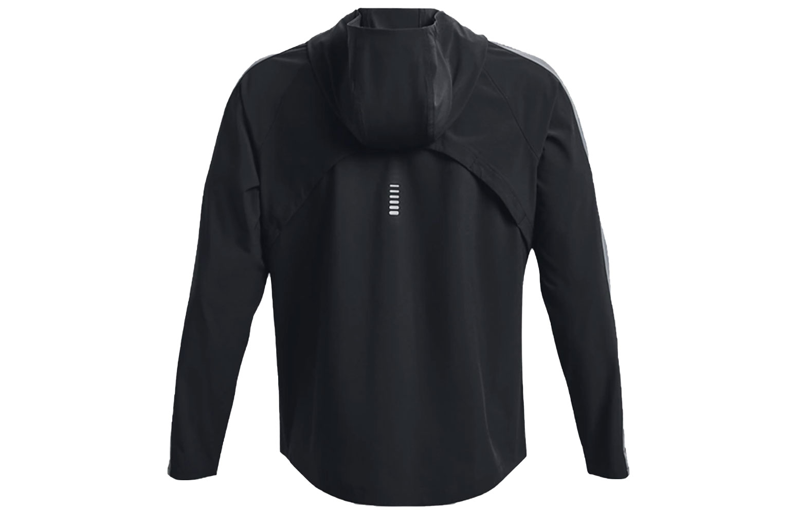 Lookbook 언더아머 블랙 아웃도어 스포츠 자켓 레터 프린트 디자인 1377486-001