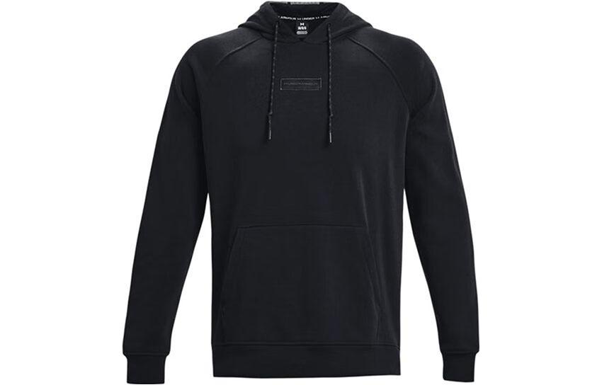 Under Armour Black Pullover Sweatshirt for Training & Casual Wear 1379684-001