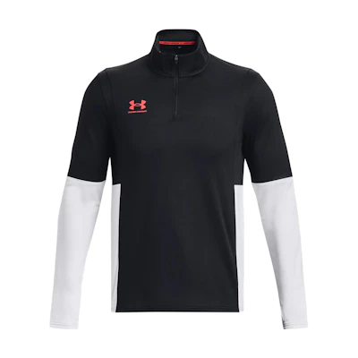 Under Armour Black Quarter-Zip Pullover Sweatshirt Long Sleeve 1379588-003