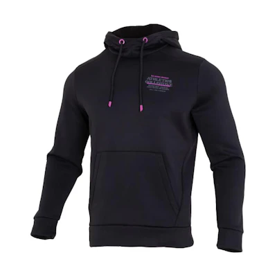 Under Armour Black Slim Fit Raglan Sleeve Hoodie Jacket 1374431-001