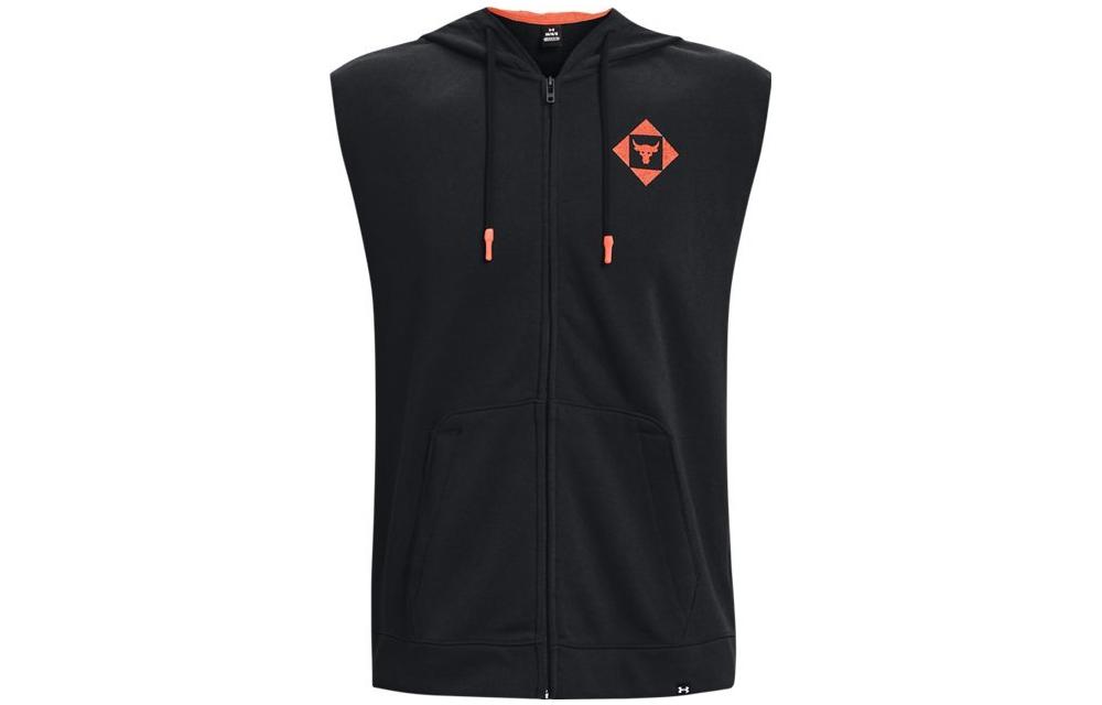 Under Armour Black Slim Fit Zip-Up Hoodie Jacket 1377434-001
