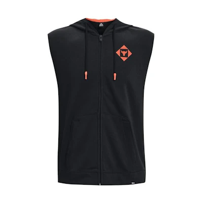 Under Armour Black Slim Fit Zip-Up Hoodie Jacket 1377434-001