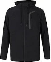 Under Armour Black Solid Color Drop Shoulder Zip-Up Jacket 1376967-001 Under Armour Black Solid Color Drop Shoulder Zip-Up Jacket 1376967-001
