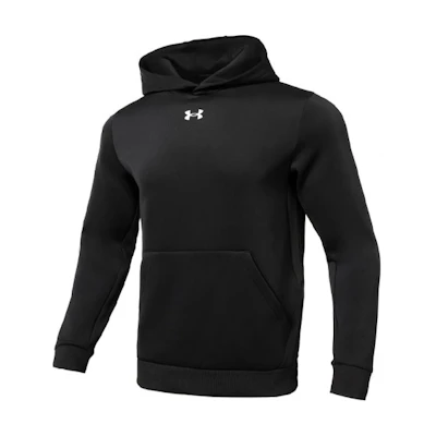Under Armour Black Solid Logo Long-Sleeve Hoodie 23600307-001