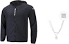 Order Under Armour Black Stretch Logo Sports Jacket Unisex with Necklace. 22500405-001