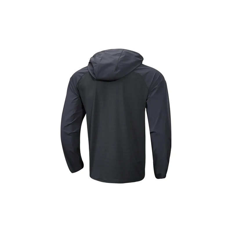 Shop Under Armour Black Stretch Logo Sports Jacket Unisex with Necklace. 22500405-001