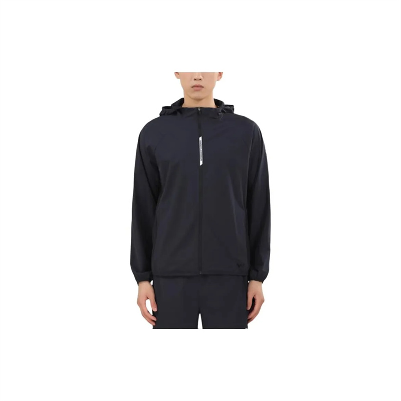 Purchase Under Armour Black Stretch Logo Sports Jacket Unisex with Necklace. 22500405-001