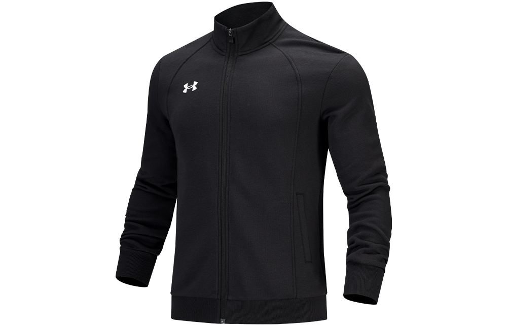 Under Armour Black Training Knit Jacket with Logo 21600307-001