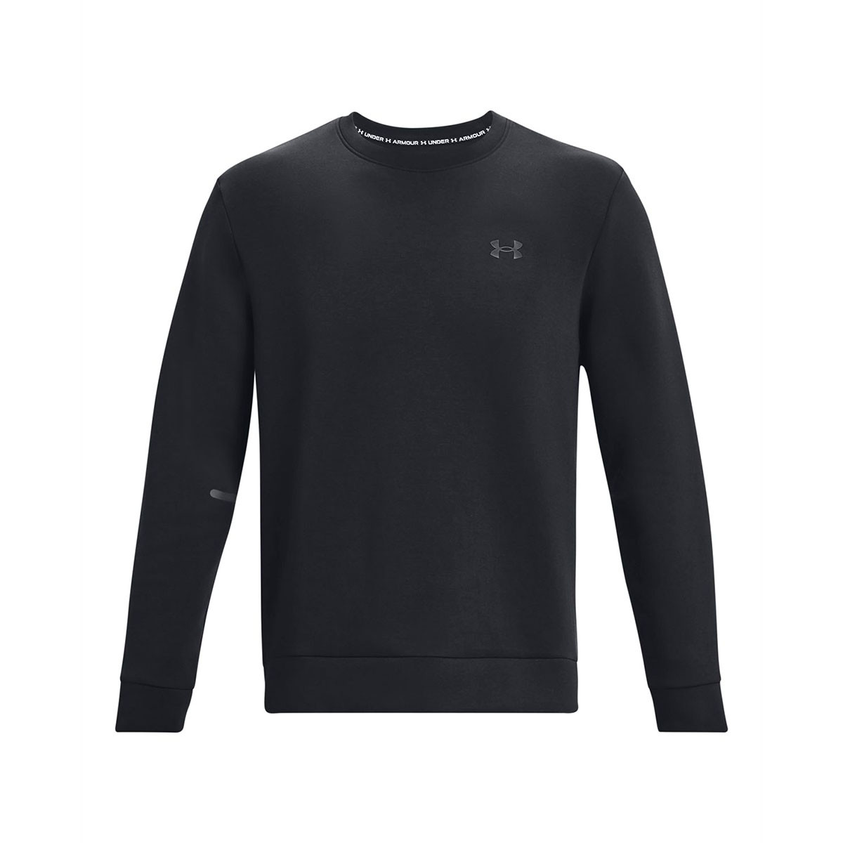 Shop Under Armour 黑色中性圓領襪衫 - 簡約舒適附贈禮袋 1381688-001