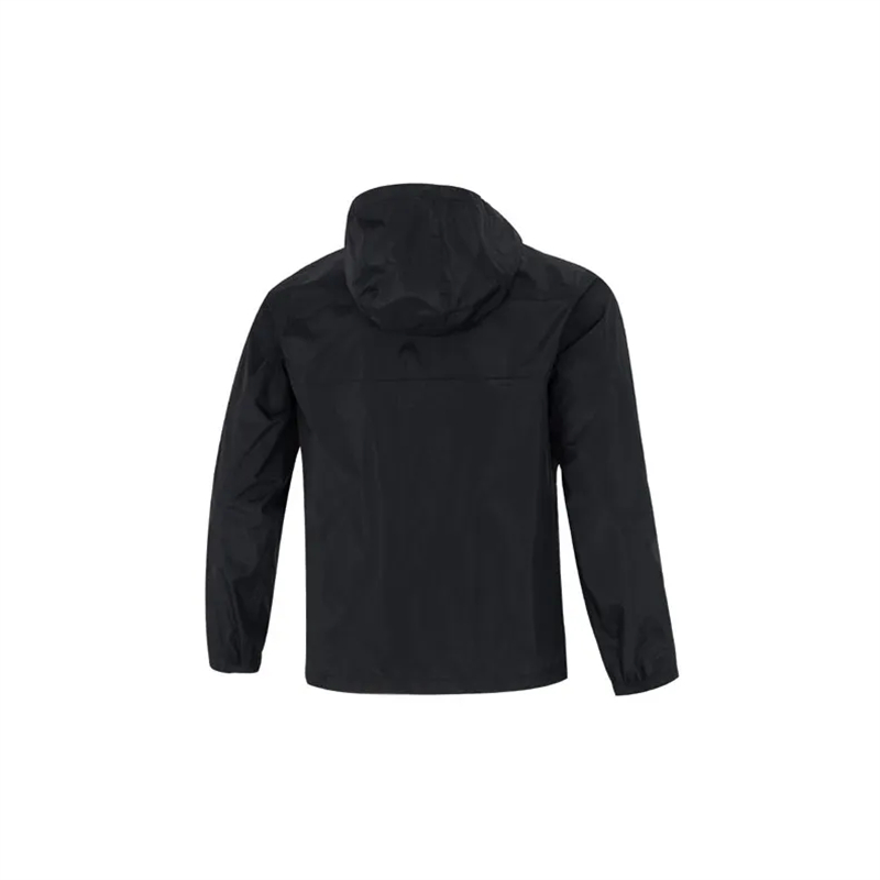 Lookbook 언더아머 로고 블랙 방수 자켓 - 목걸이 포함 1374644-001