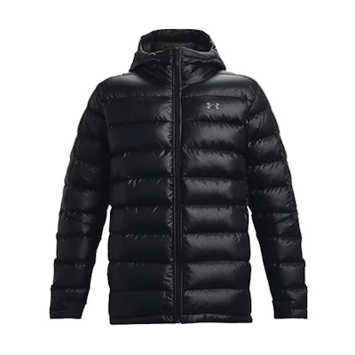 Under Armour Black Waterproof Training Woven Down Jacket. 1364889-001