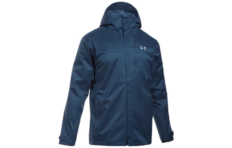 Under Armour Blue 3-in-1 Waterproof Windproof Hooded Jacket 1300663-918