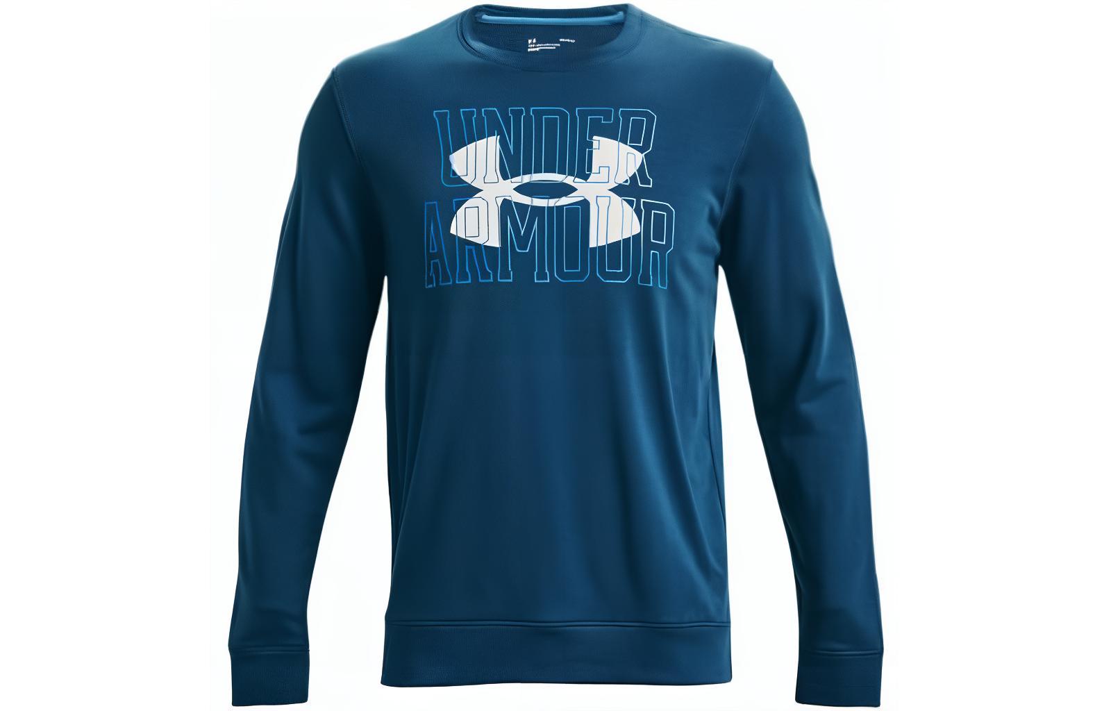 Under Armour Blue Crewneck Training Pullover Sweatshirt 1370391-458