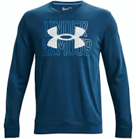 Under Armour Blue Crewneck Training Pullover Sweatshirt 1370391-458 Under Armour Blue Crewneck Training Pullover Sweatshirt 1370391-458