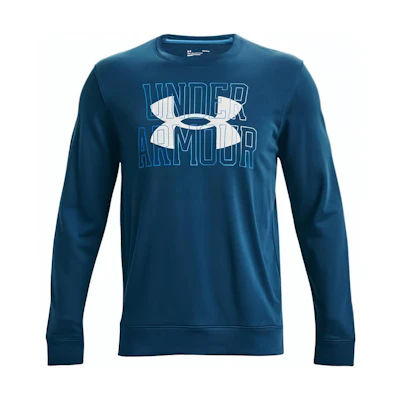 Under Armour Blue Crewneck Training Pullover Sweatshirt 1370391-458
