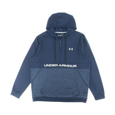 Under Armour Blue Hoodie with American Letter Print Design 1357206-408