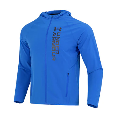 Under Armour Blue Pullover Hoodie Jacket with Logo 1361502-486