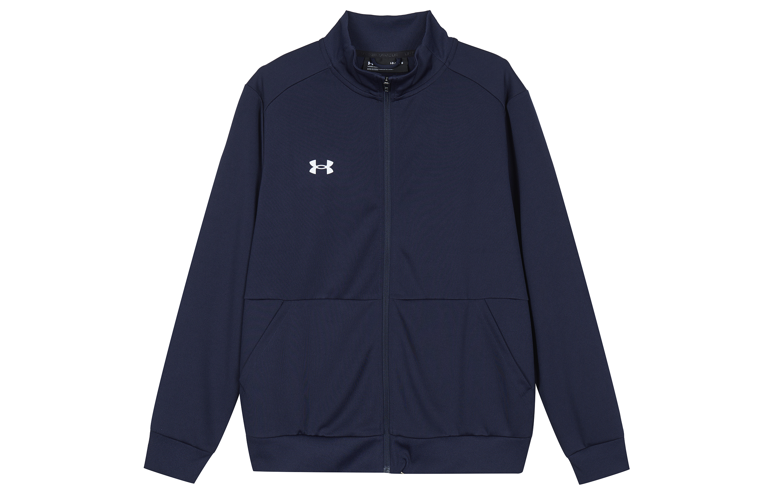 Under Armour Blue Solid Color Breathable Sports Jacket for Fitness & Running 23600304-409