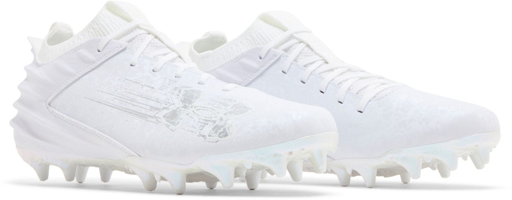 UA blur2 MCスエード 白/メタリックシルバー 3027978-101 Cheap UA blur2 MCスエード 白/メタリックシルバー 3027978-101