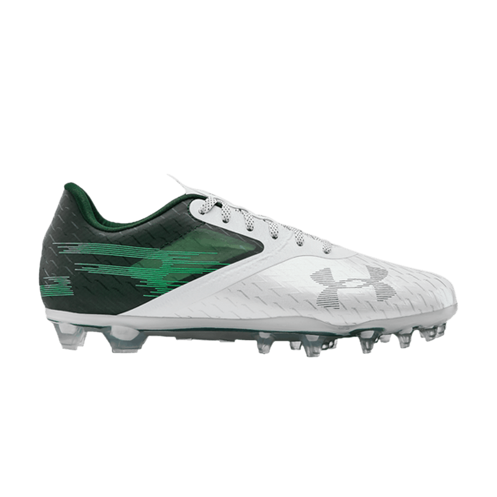 Under Armour Blur Lux MC 'White Forest Green' 3023190-301